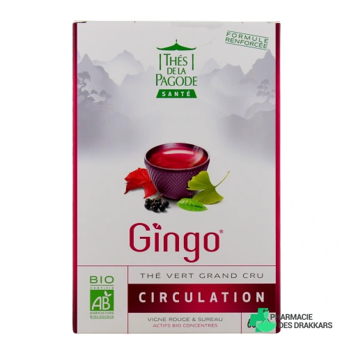 Thés de la Pagode Thé Vert Grand Cru Gingo Circulation