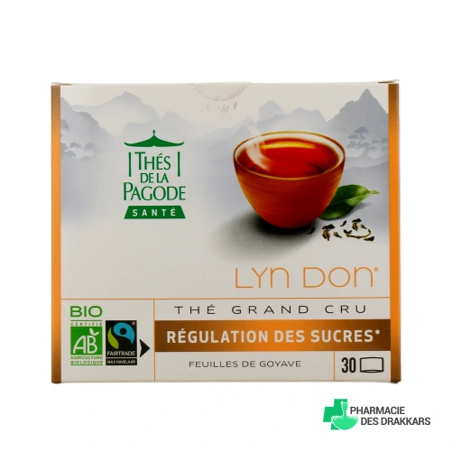 Thés de la Pagode Lyn Don Bio Régulation des Sucres