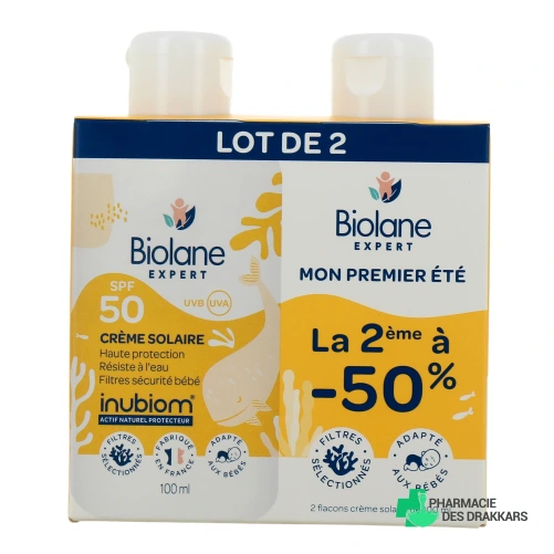Biolane Expert Crème Solaire Bébé SPF 50+
