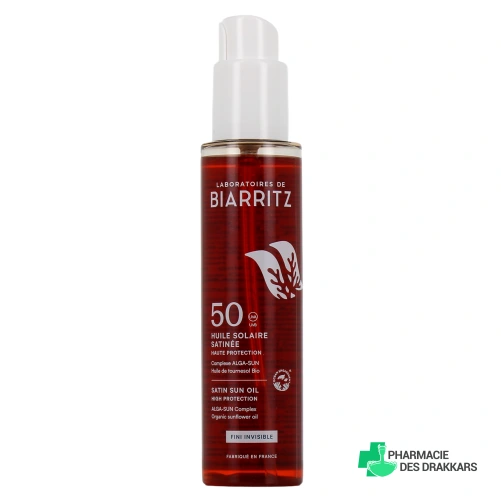 Laboratoires de Biarritz Huile Solaire Satinée