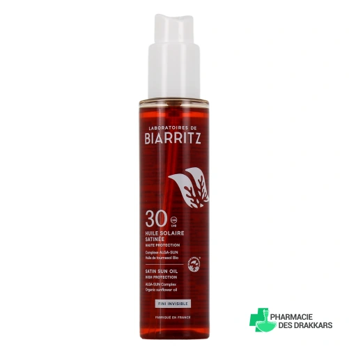 Laboratoires de Biarritz Huile Solaire Satinée