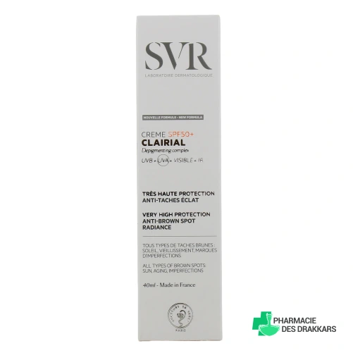 SVR Clairial Crème SPF 50+ Anti-Taches Eclat