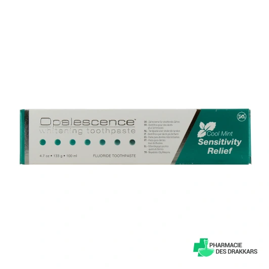 Opalescence Dentifrice Dents Sensibles Blancheur et Soulagement
