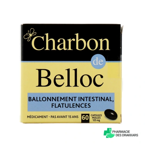 Charbon de Belloc capsules