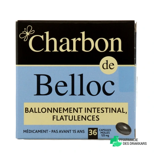 Charbon de Belloc capsules