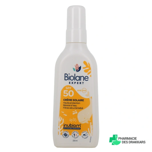 Biolane Expert Crème Solaire Bébé SPF 50+