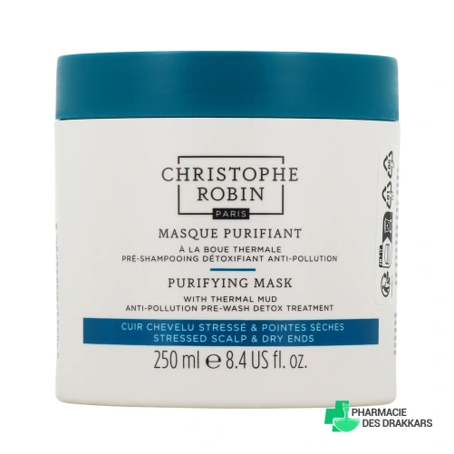 Christophe Robin Masque Purifiant à la Boue Thermale