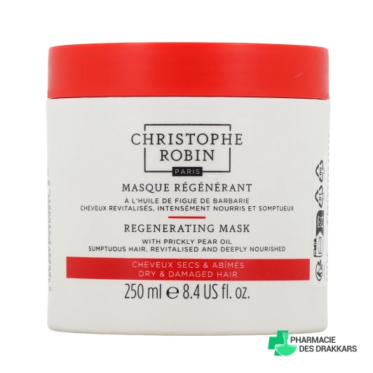 Christophe Robin Masque Régénérant à l'Huile de Figue de Barbarie
