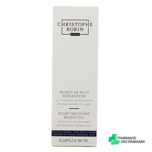 Christophe Robin Monoï de Nuit Réparateur