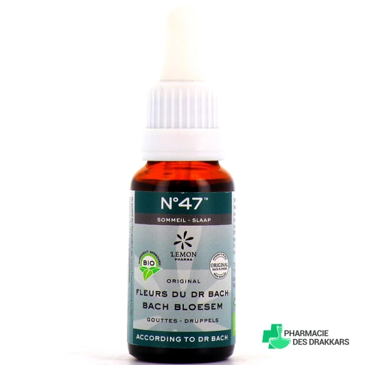 Lemon Pharma Fleurs de Bach N°47 Sommeil