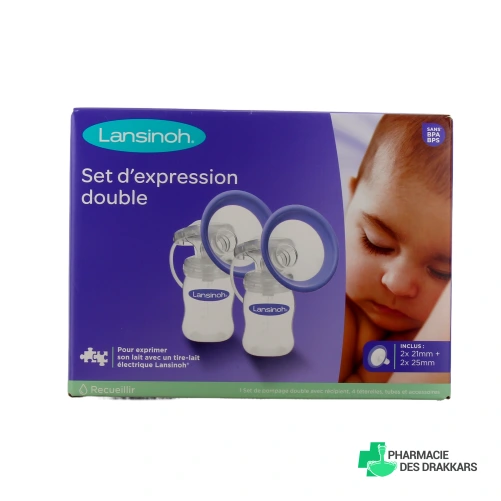 Lansinoh Set d'Expression pour Tire-Lait
