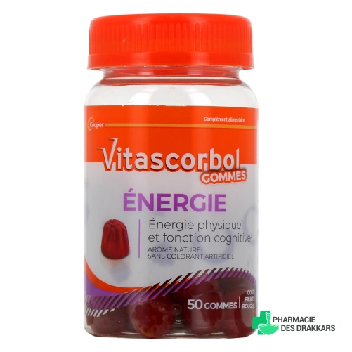 Vitascorbol Gommes Énergie