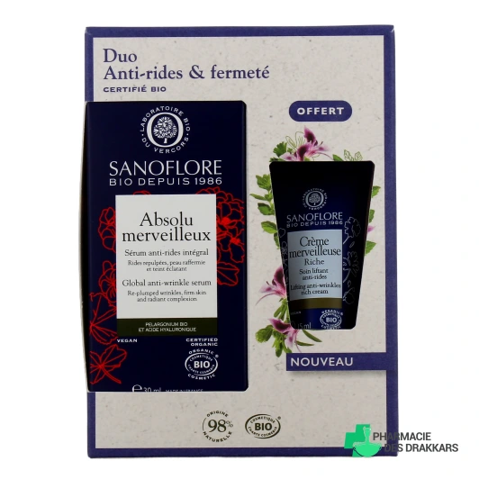 Sanoflore Absolu merveilleux Sérum anti-rides intégral