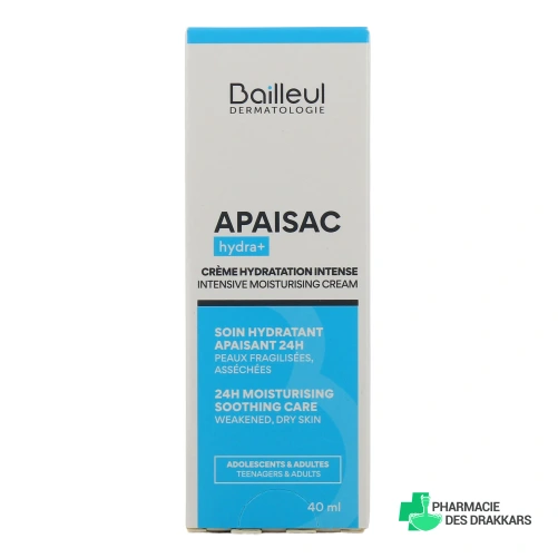 Apaisac Hydra+ Crème Hydratation Intense