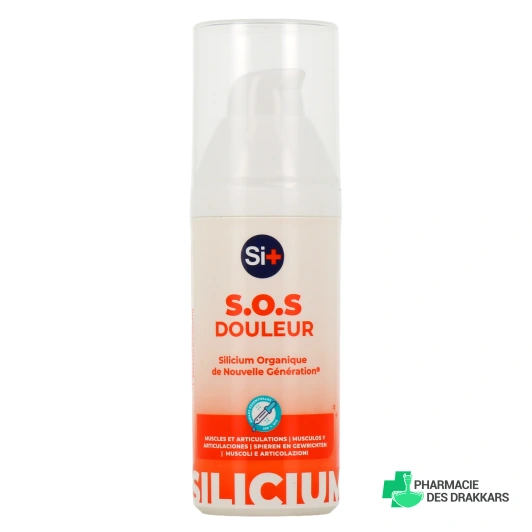 Si+ SOS Douleur Gel Corporel au Silicium Organique