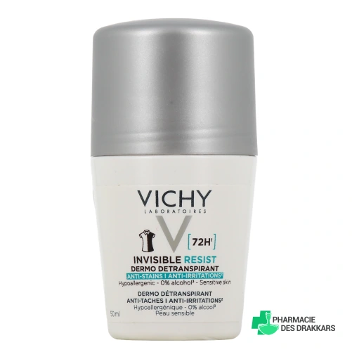 Vichy Déodorant Invisible Resist 72h Dermo Détranspirant