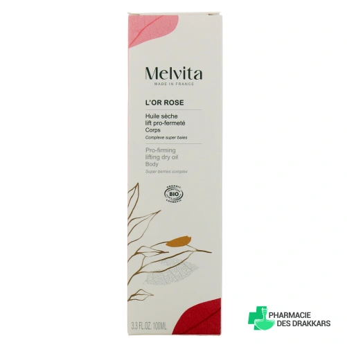 Melvita L'Or Rose Huile Fermeté Suractivée