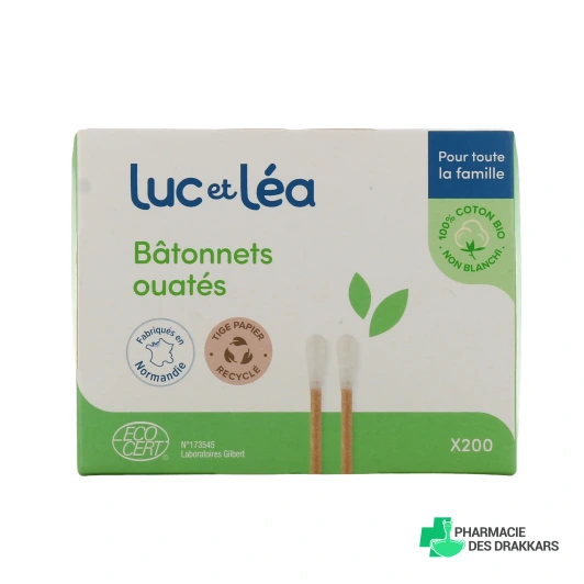 Luc et Léa Bâtonnets Ouatés 200 unités