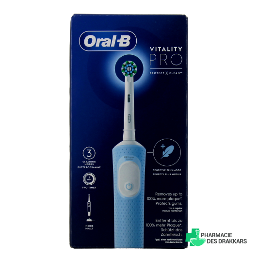 Oral B Brosse à Dents électrique Vitality Pro Cross Action