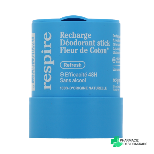 Respire Déodorant Solide Stick Bio