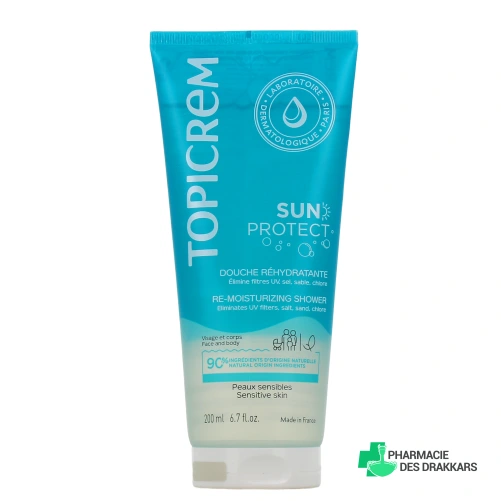 Topicrem Sun Protect Douche Réhydratante