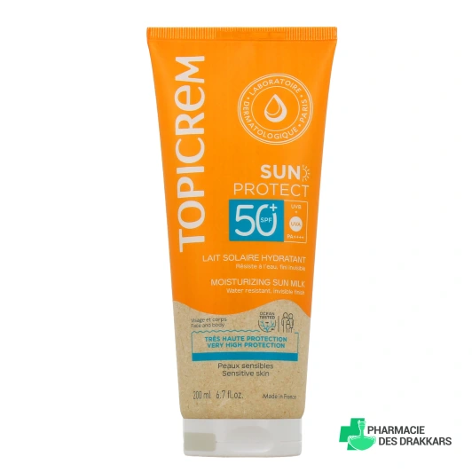 Topicrem Sun Protect Lait Solaire Hydratant SPF 50+