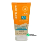 Topicrem Sun Protect Lait Solaire Hydratant SPF 50+ - Vue 360°