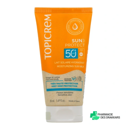 Topicrem Sun Protect Lait Solaire Hydratant SPF 50+