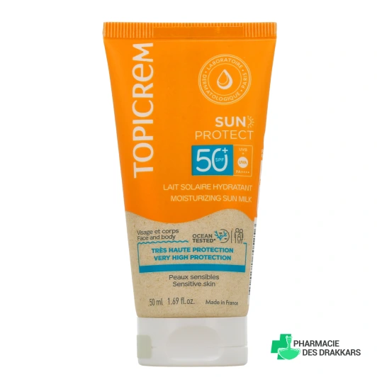 Topicrem Sun Protect Lait Solaire Hydratant SPF 50+