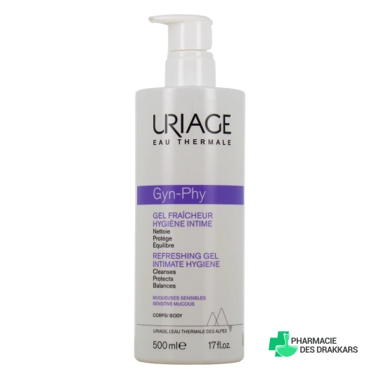 Uriage Gyn-Phy Gel Fraîcheur Hygiène Intime