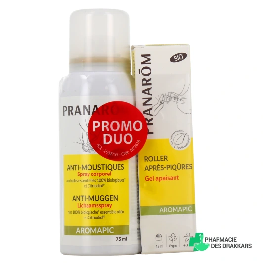 Pranarom Bio Aromapic Spray Corps Anti-moustiques