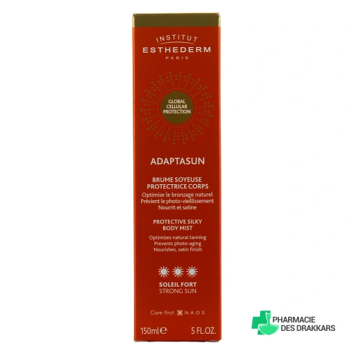 Institut Esthederm Adaptasun Brume Soyeuse Protectrice Corps Soleil Fort