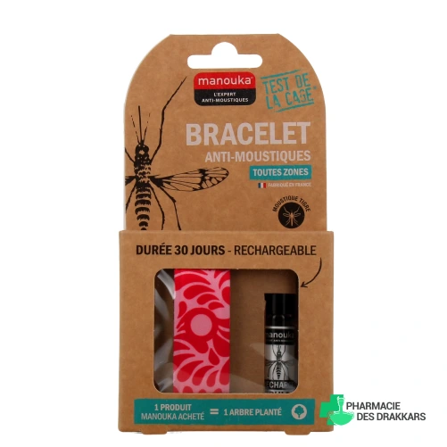 Manouka Bracelet Anti-Moustiques