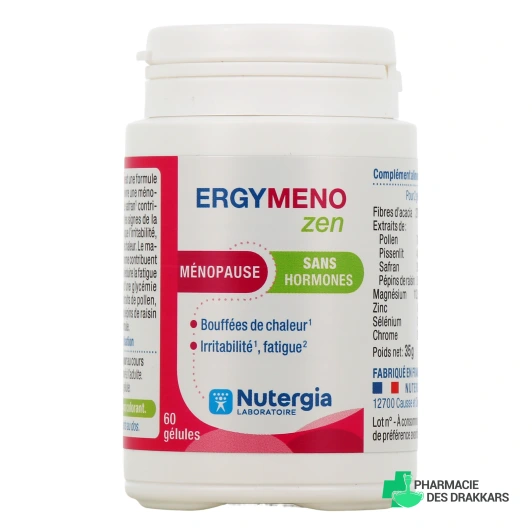 Nutergia Ergymeno Zen Ménopause