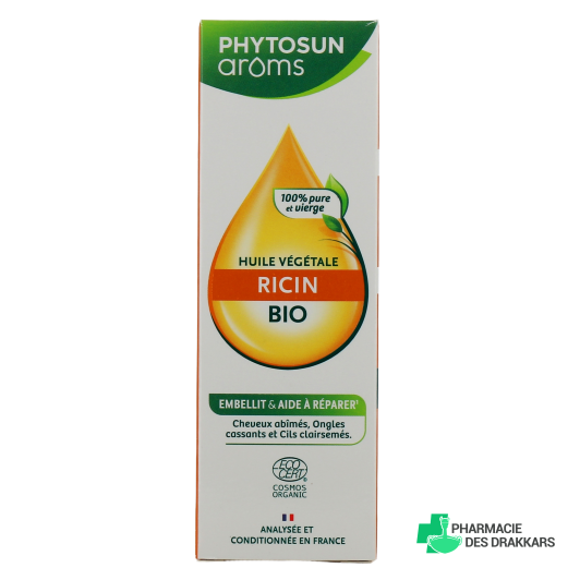 Phytosun Arôms Huile Végétale de Ricin Bio