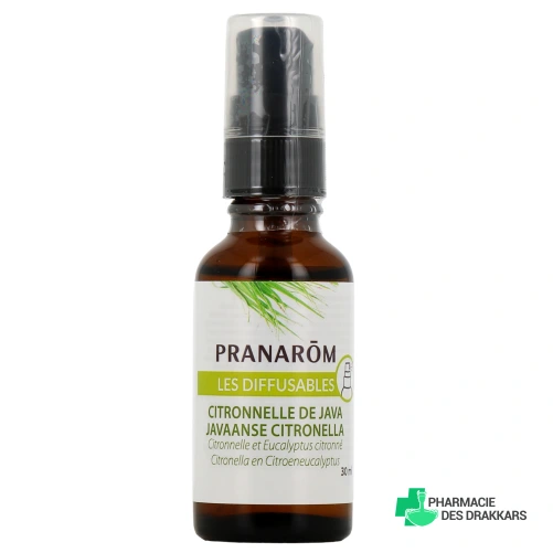 Pranarôm Les Diffusables Citronnelle de Java Bio
