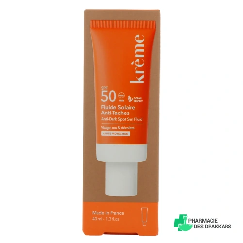 Krème Fluide Solaire Anti-Taches SPF 50