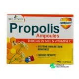 3 Chênes Propolis en Ampoules - Vue 360°
