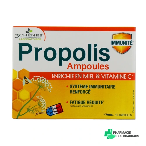 3 Chênes Propolis en Ampoules