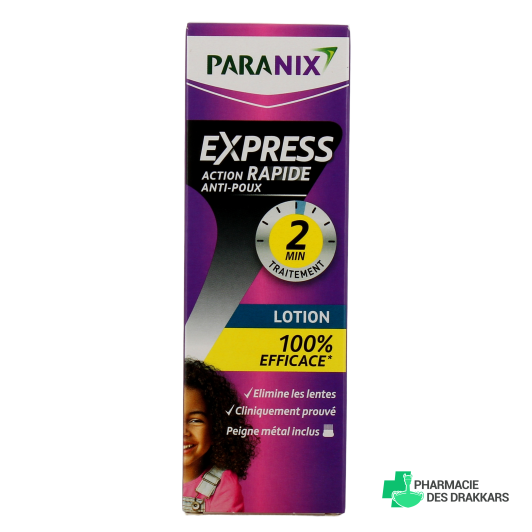 Paranix Express Action Rapide Anti-Poux 2 Minutes