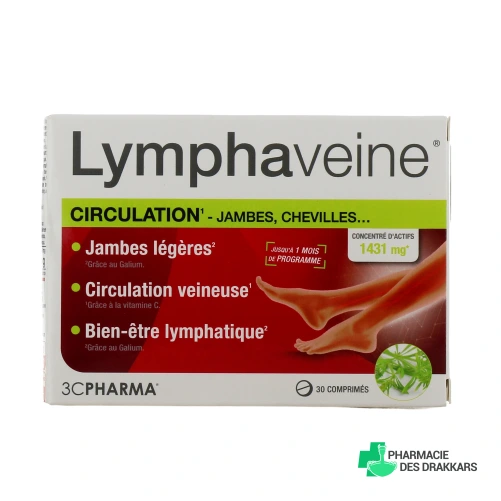 3C Pharma Lymphaveine comprimés