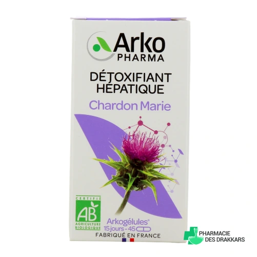 Arkogélules Chardon Marie Bio 45 gélules