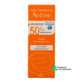 Avène Crème Solaire Peaux Sensibles SPF 50+ - Vue 360°