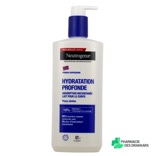 Neutrogena Hydratation Profonde Lait Corps Absorption Instantanée