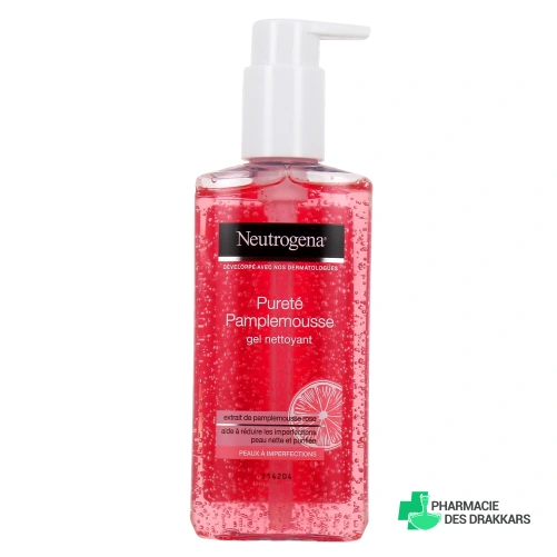 Neutrogena Pureté Pamplemousse Gel Nettoyant
