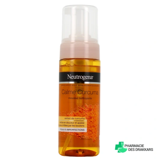 Neutrogena Calme Curcuma Mousse Nettoyante