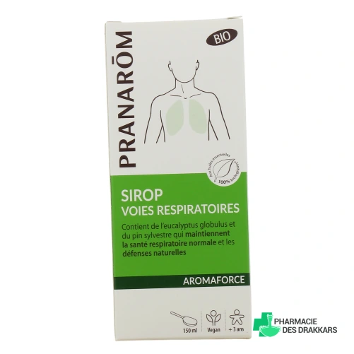 Pranarom Aromaforce Sirop Voies Respiratoires Bio