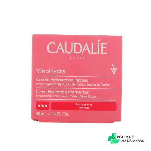 Caudalie VinoHydra Crème Hydratation Intense