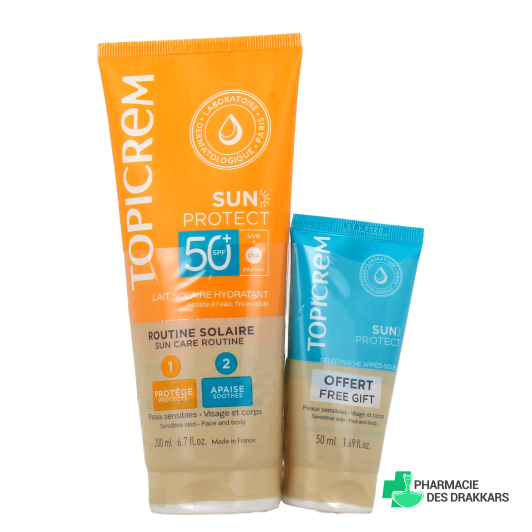 Topicrem Sun Protect Lait Solaire Hydratant SPF 50+