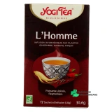 Yogi Tea Tisane Ayurvédique L'Homme - Vue 360°